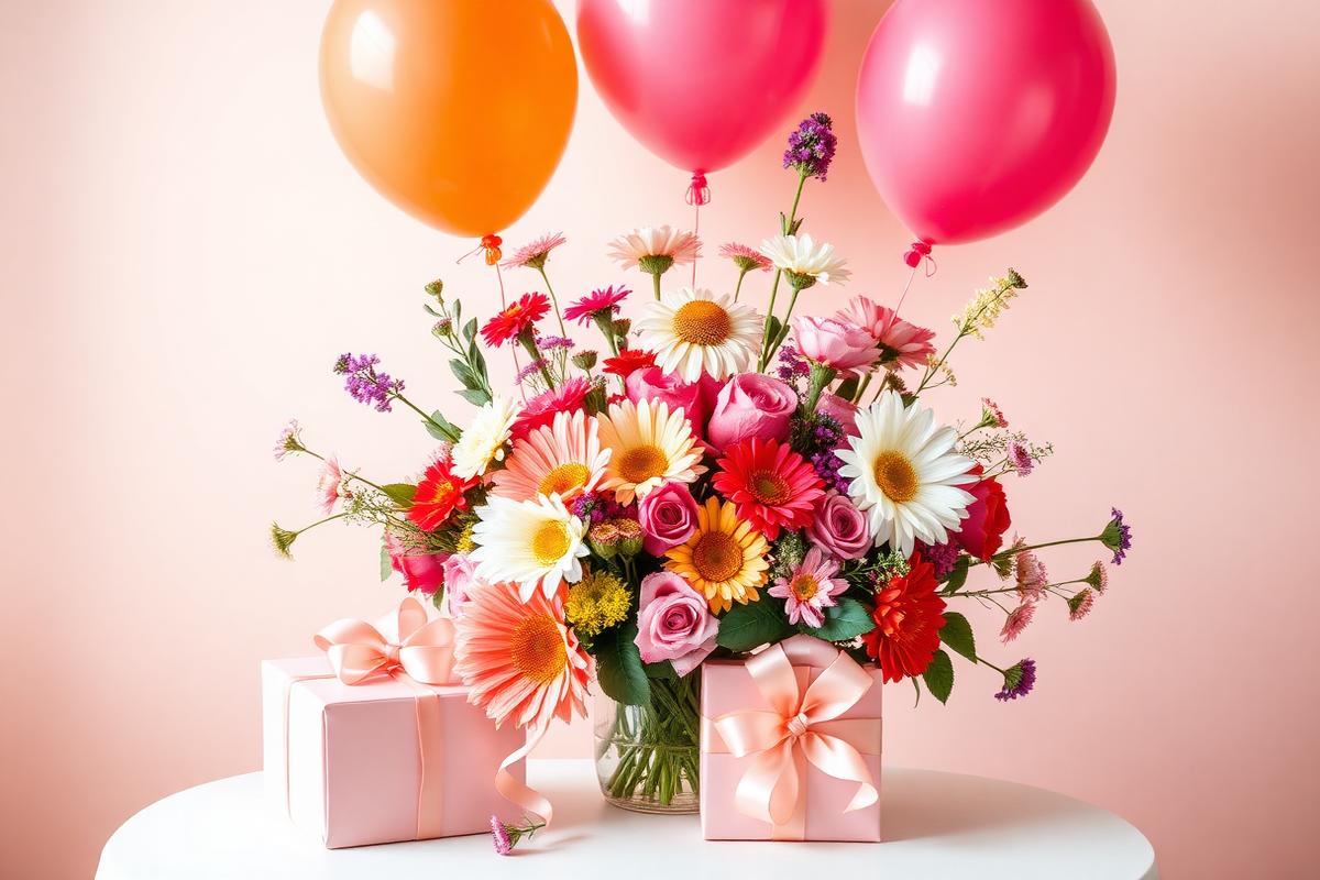 Verjaardagsbloemen en bloemendecoratie: ideeën die altijd werken