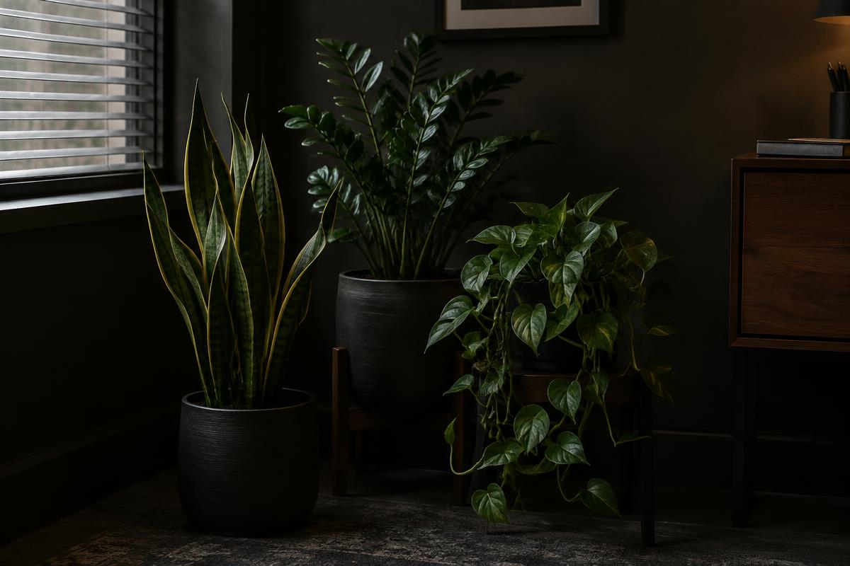 De beste planten voor een donkere kantoorruimte