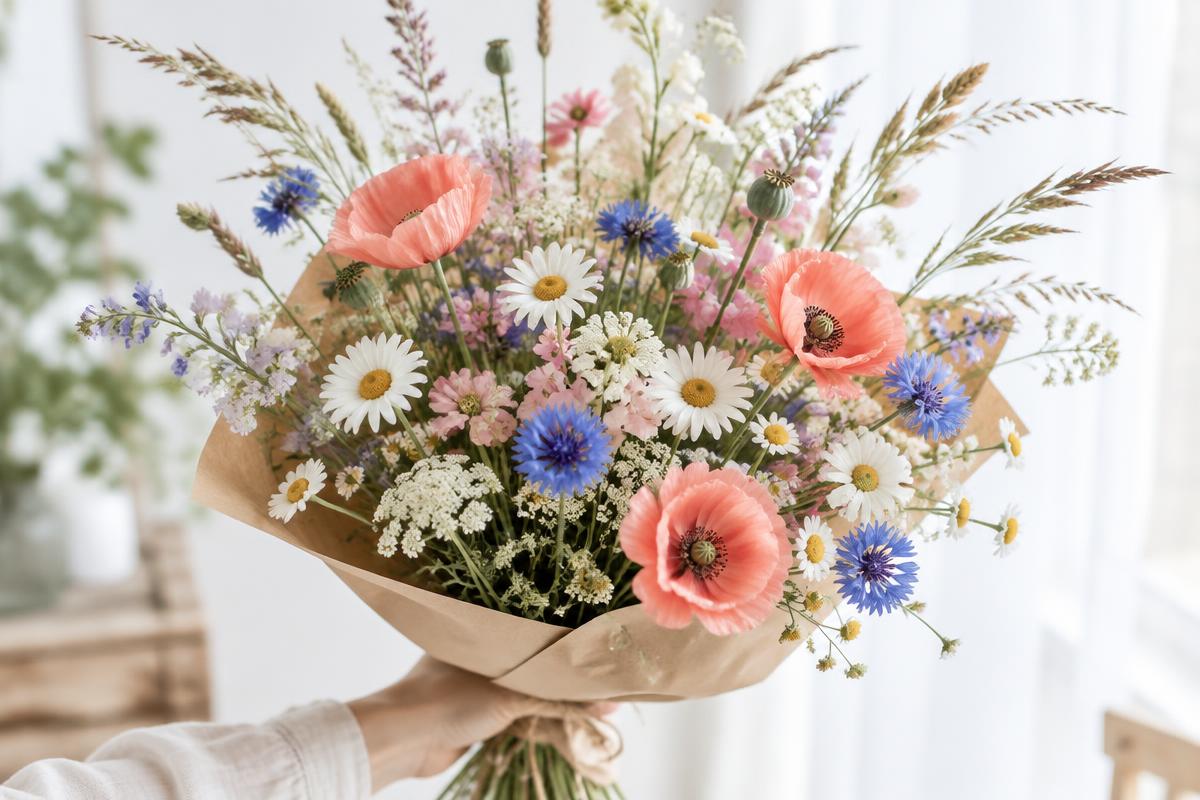 Veldbloemen boeket: waarom plukboeketten zo geliefd zijn