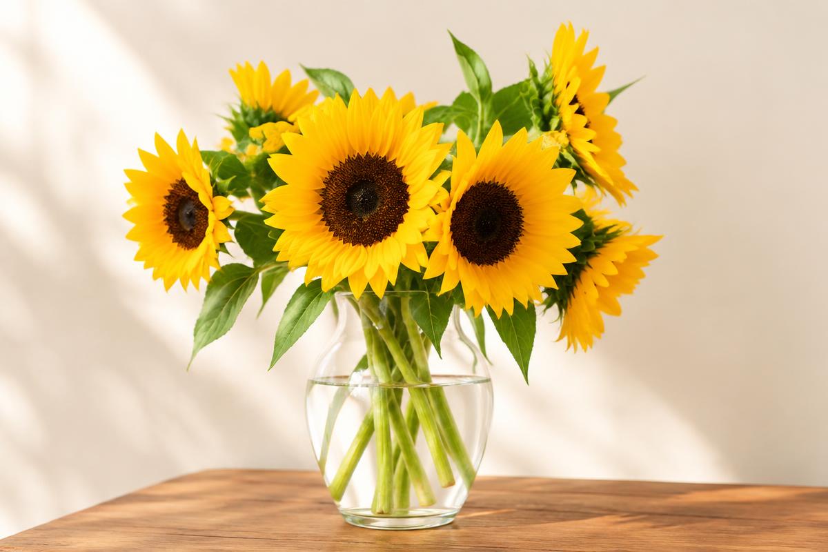 Zonnebloemen verzorgen: zo blijven ze het langst mooi